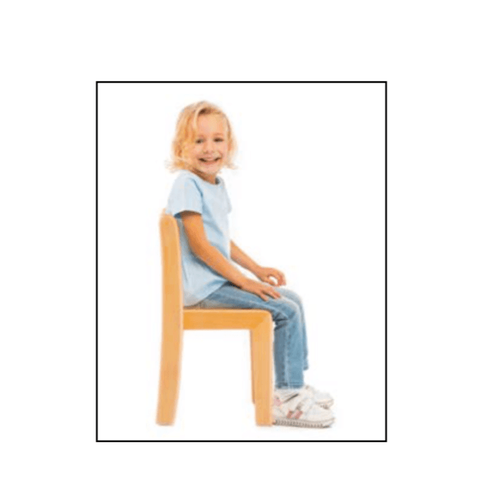 Montessori Furniture Preschooler CHAIR (3 - 6 Yrs) Beechwood 31cm(H) - My Playroom 