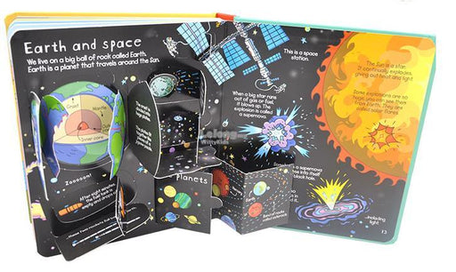 Look Inside Space (Board Book) - My Playroom 