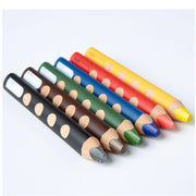 Lyra Groove Triple One 3 in 1 (Colour Pencil Watercolour and Wax Crayon) - 6 Pcs - My Playroom 