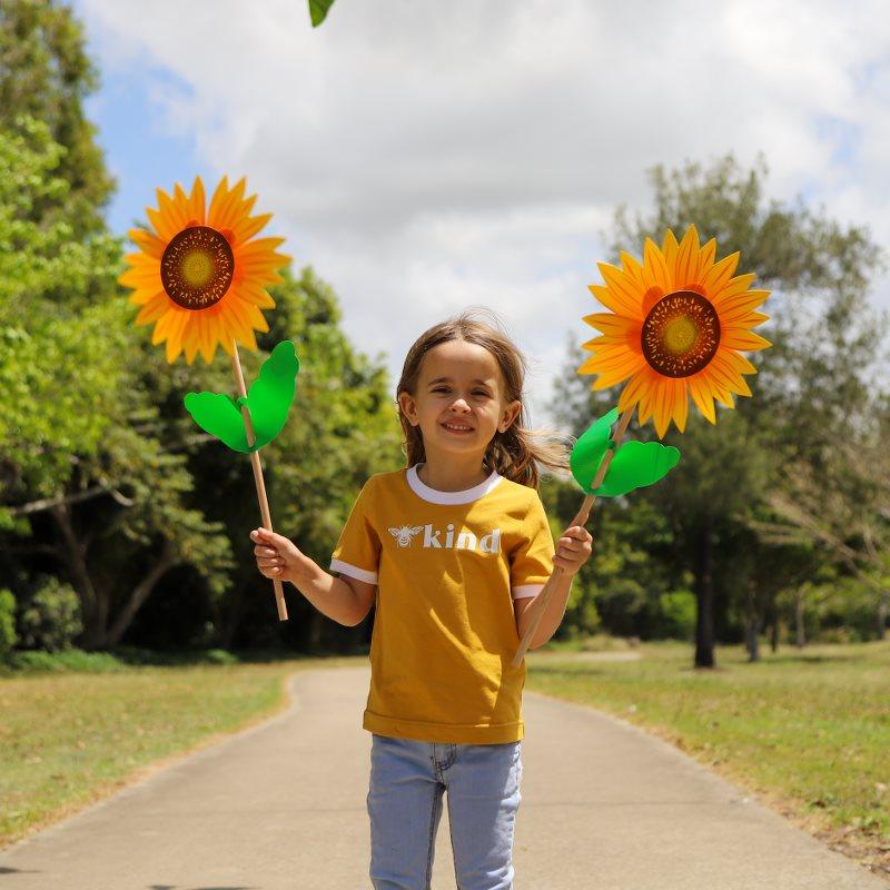 Premium Italian Windmills Sunflower 26cm - My Playroom 
