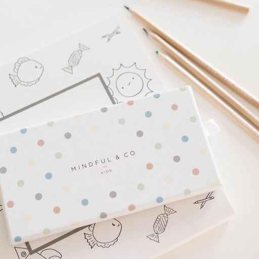 Mindful & Co Kids Affirmation Colouring Pencils - My Playroom 