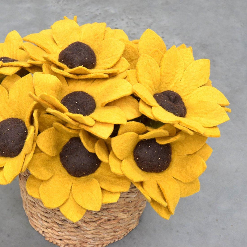 Tara Treasures Felt Sunflower - My Playroom 