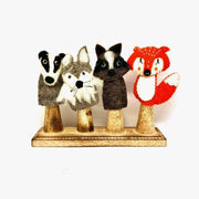 Papoose Woodland Animal Finger Puppets 4pc - My Playroom 