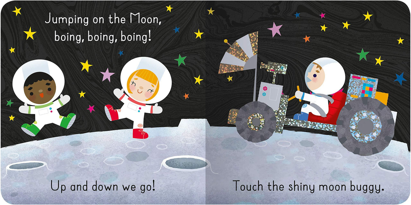 Space Baby: Zoom to the Moon! (Board Book) - My Playroom 