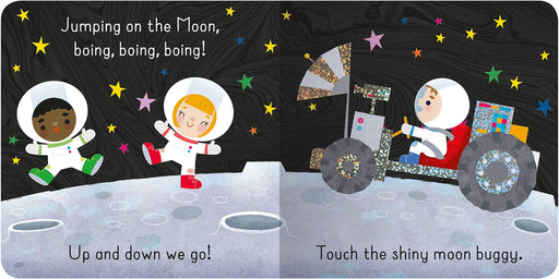 Space Baby: Zoom to the Moon! (Board Book) - My Playroom 