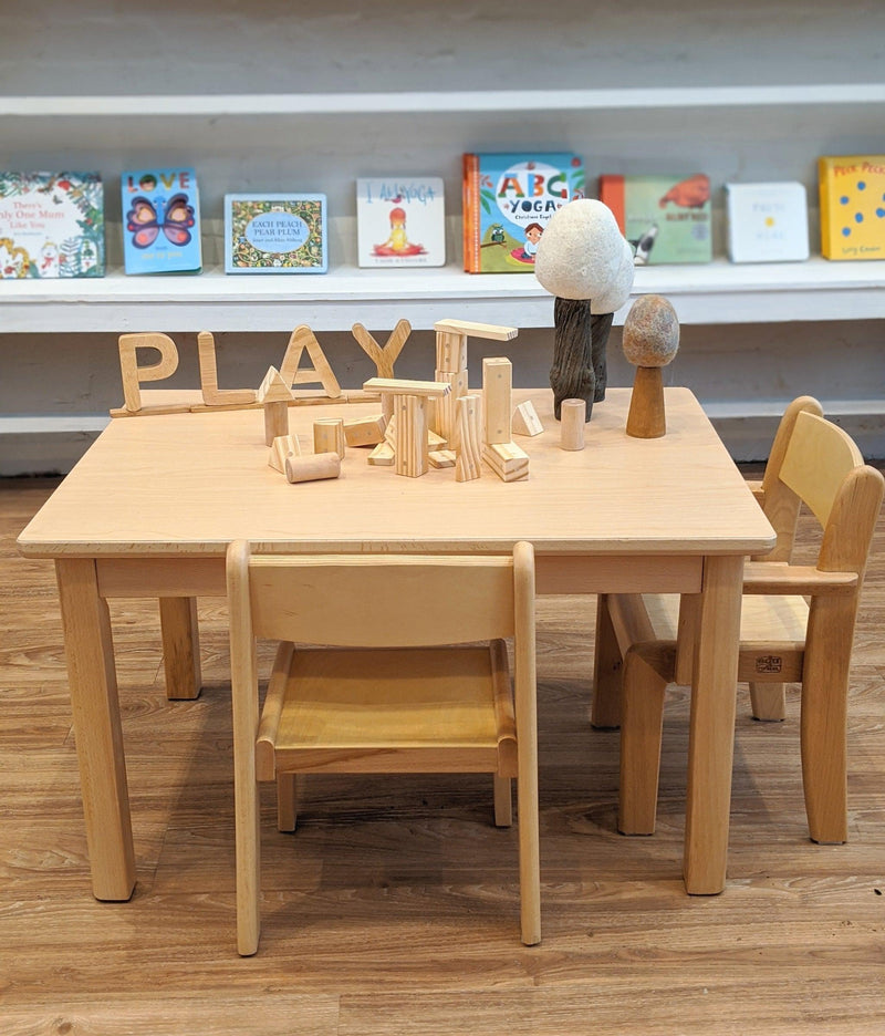 Furniture Range Beechwood CHAIR with ARMS 22 - 26 cm(H) - My Playroom 