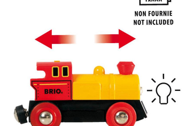 Brio Two Way Battery Powered Engine with Light 3yrs+ - My Playroom 
