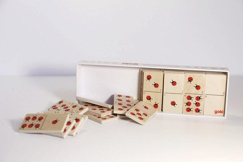 Goki Ladybirds Domino Game 3yrs+ - My Playroom 