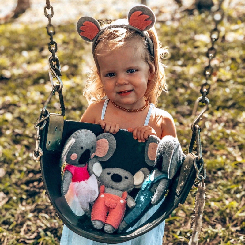 Pashom Felt Sweet Koala Dolls - My Playroom 