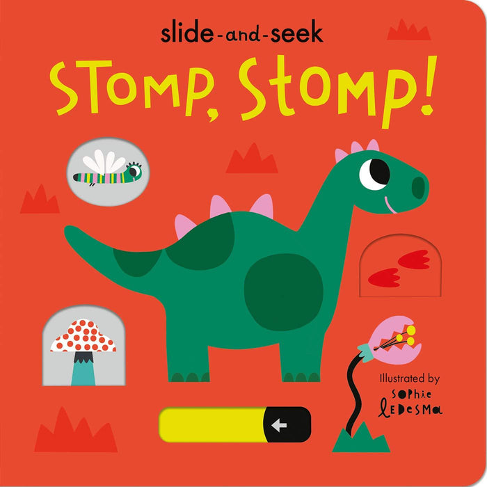 Stomp, Stomp! (Board Book) Lift the flap - My Playroom 