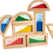 Guidecraft Rainbow Blocks – Sand - My Playroom 