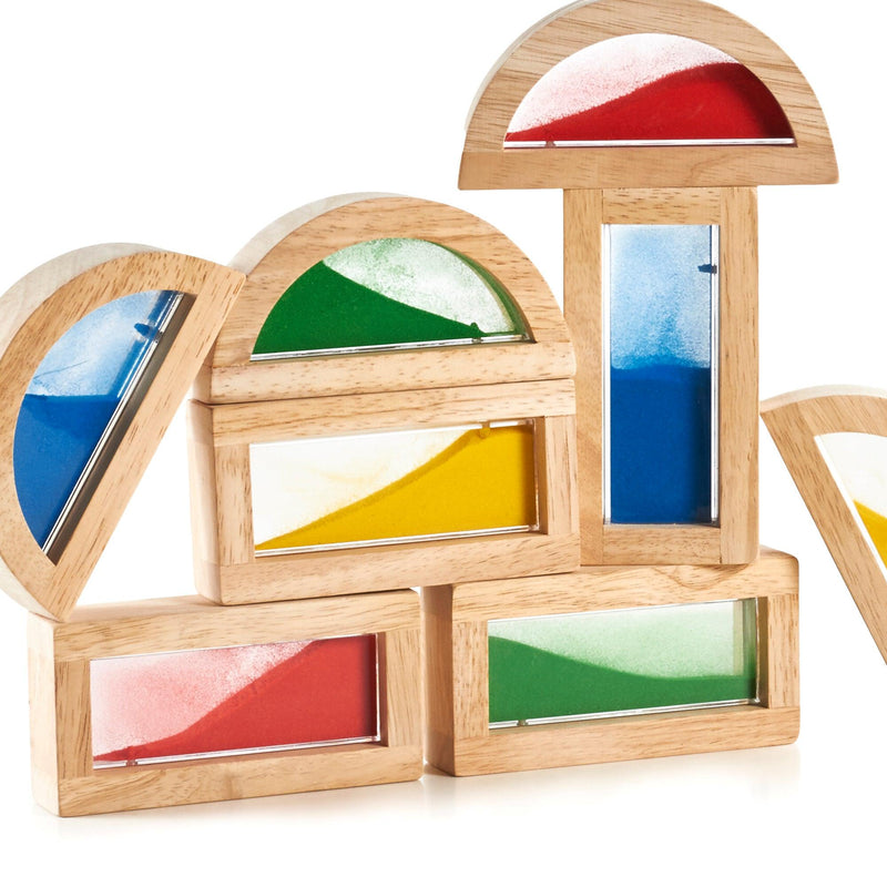 Guidecraft Rainbow Blocks – Sand - My Playroom 