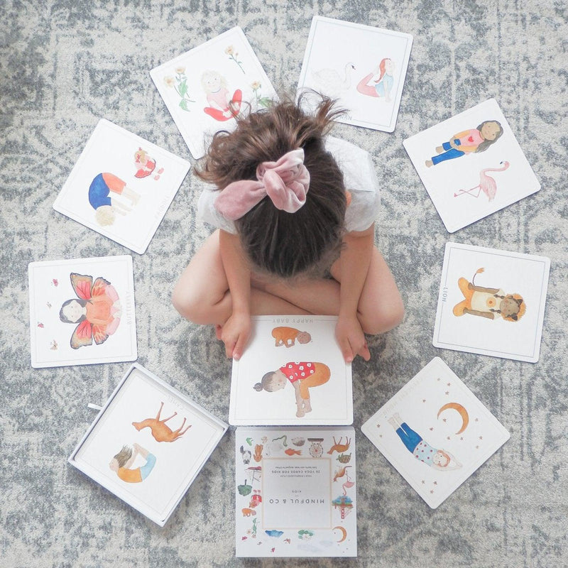 Mindful & Co Kids Yoga Cards - My Playroom 