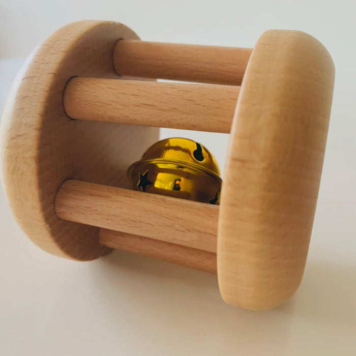 Montessori Infant Bell Wheel Rattle - My Playroom 