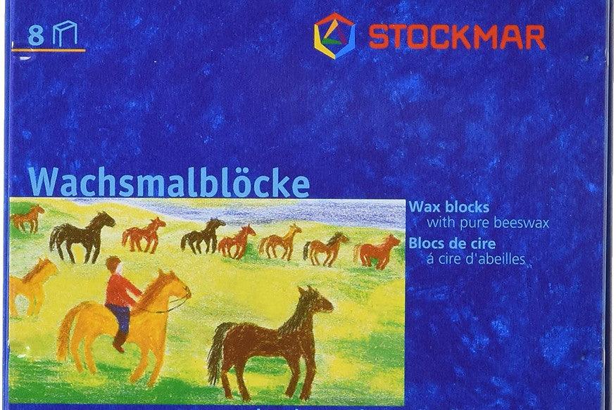 Stockmar Wax Crayons 8 Blocks in Tin Waldorf Mix 3yrs+ - My Playroom 