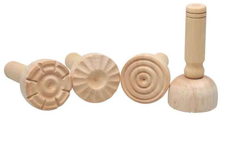 EC Wooden Dough Stampers Set of 4 - My Playroom 