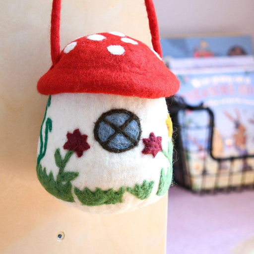 Tara Treasures Felt Mushroom Toadstool Bag - My Playroom 