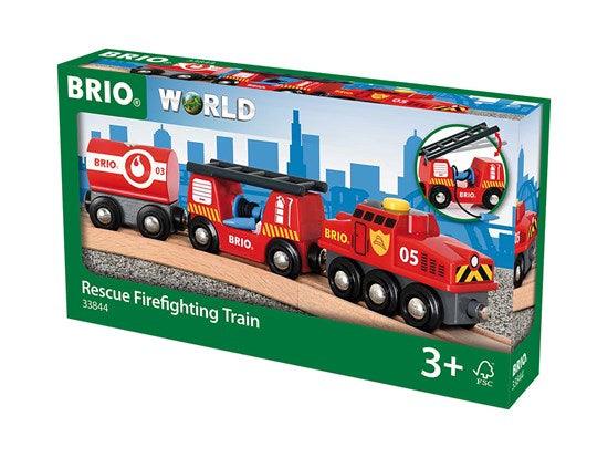 brio rescue team train set