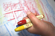 Stockmar Wax Crayons with Pure Beeswax 8 Sticks in Tin Waldorf Mix 3yrs+ - My Playroom 