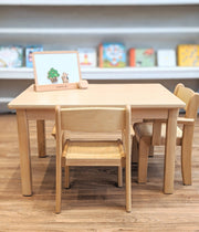 Furniture Range Beechwood CHAIR with ARMS 22 - 26 cm(H) - My Playroom 