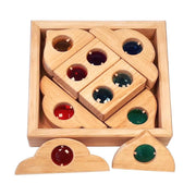 Bauspiel Fairy Windows 12 pc Natural - My Playroom 