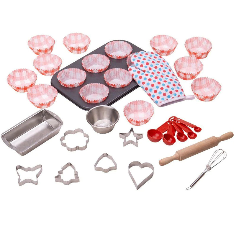 Bigjigs Baking Set Young Chef Play Kitchen Best Seller 3yrs+