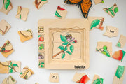 Beleduc Life Cycle Wooden Numbered Multilayer Puzzle - Apple 4yrs+ - My Playroom 