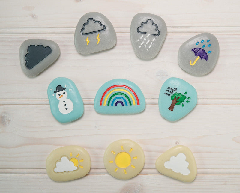 Yellow Door Weather Stones Set of 10 - My Playroom 