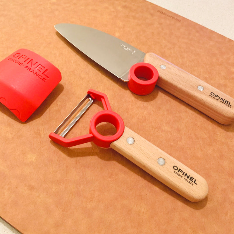 Opinel "Le Petit Chef" Knife and Peeler Complete Set - My Playroom 