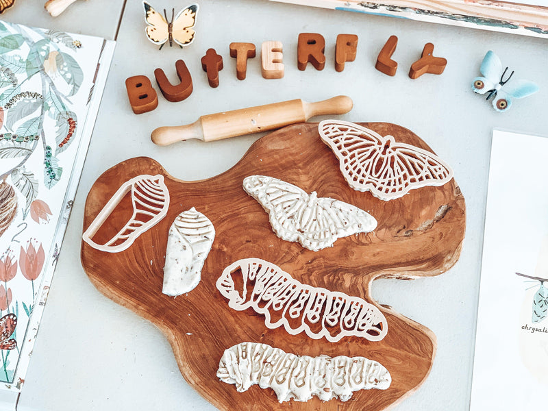 Kinfolk Pantry Monarch Butterfly Lifecycle Eco Cutter Set - My Playroom 