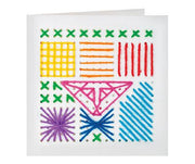 Stitching Card 10s 16 x 16cm - My Playroom 