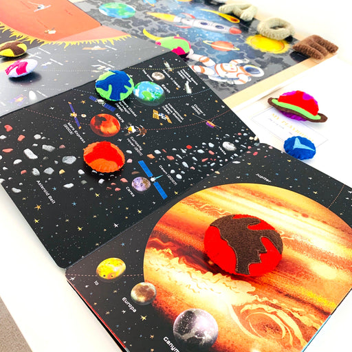 Fold-out solar system (Board Book) - My Playroom 