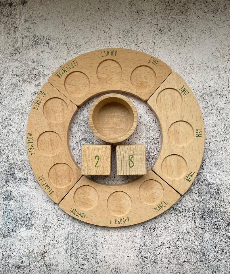 Grapat Perpetual Calendar without Nins - My Playroom 