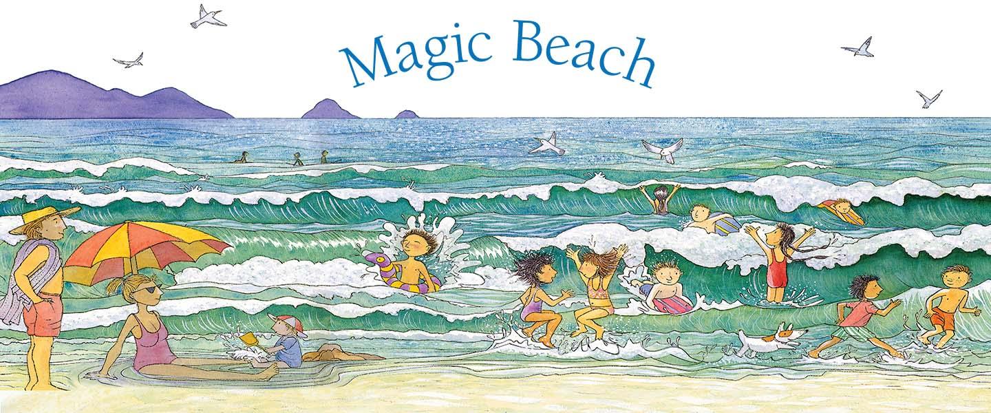 Magic Beach (Board Book) - My Playroom 
