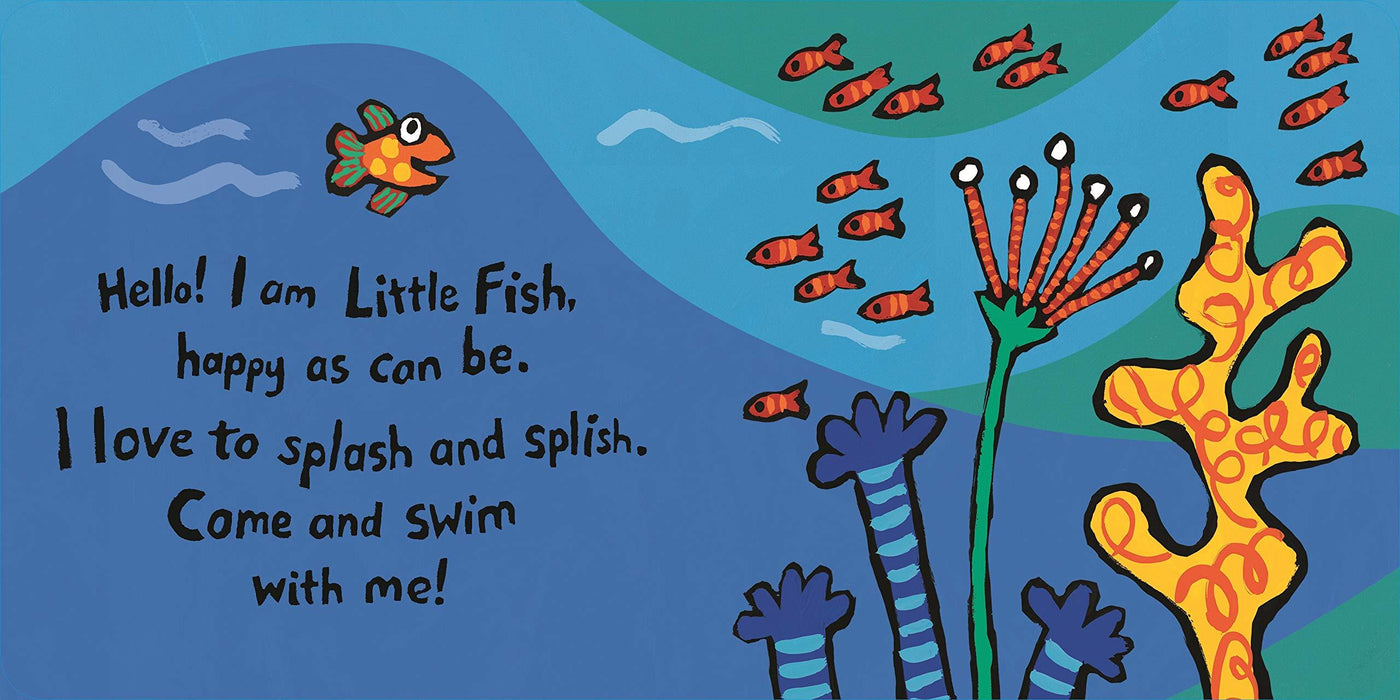 Swim with Little Fish! Bath Book - My Playroom 