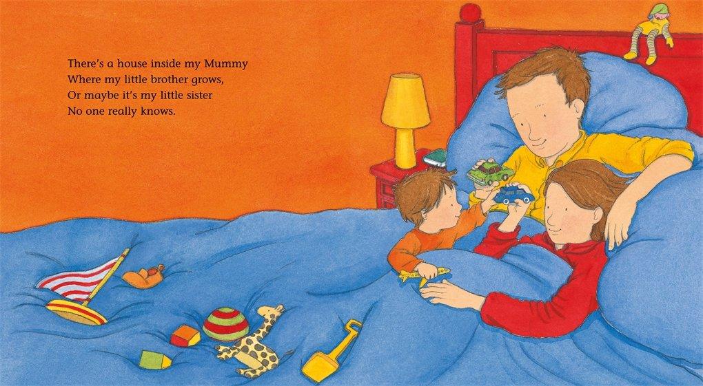There's a House Inside My Mummy (Board Book) - My Playroom 