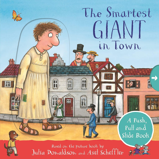 The Smartest Giant in Town: A Push, Pull and Slide Book (Board Book) - My Playroom 