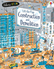 Lift the Flap Construction and Demolition (Board Book) - My Playroom 