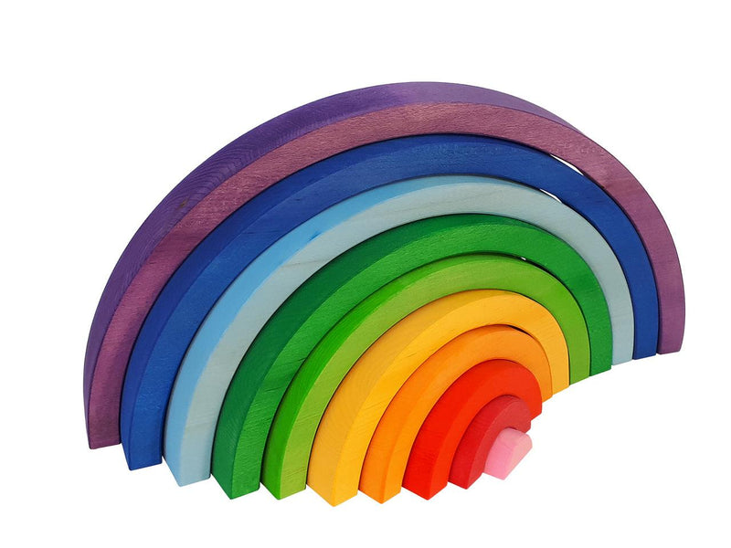 Bauspiel Giant Rainbow 10pc - 50cm - My Playroom 