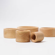 Grimm’s Set of Bowls Natural 12m+ - My Playroom 