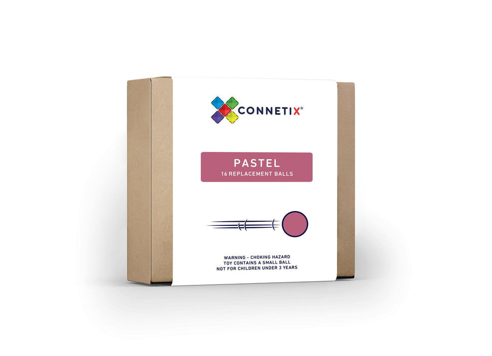 Connetix Pastel Replacement Ball 16 Piece Pack - My Playroom 