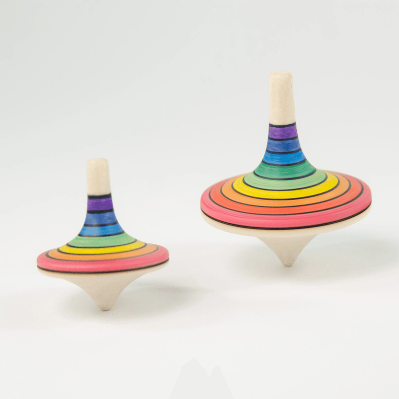 Mader Large Rallye Spinning Top Rainbow 3yrs+ - My Playroom 