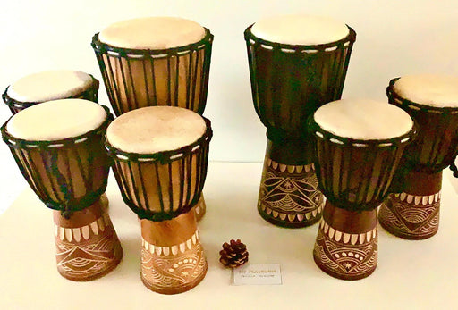 Hand made Djembe Drum - 40cm - My Playroom 