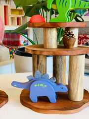 Papoose Wooden Stacking Pyramid 9pcs - My Playroom 