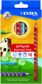 Lyra Groove Coloured Pencils - 10 pencils - My Playroom 