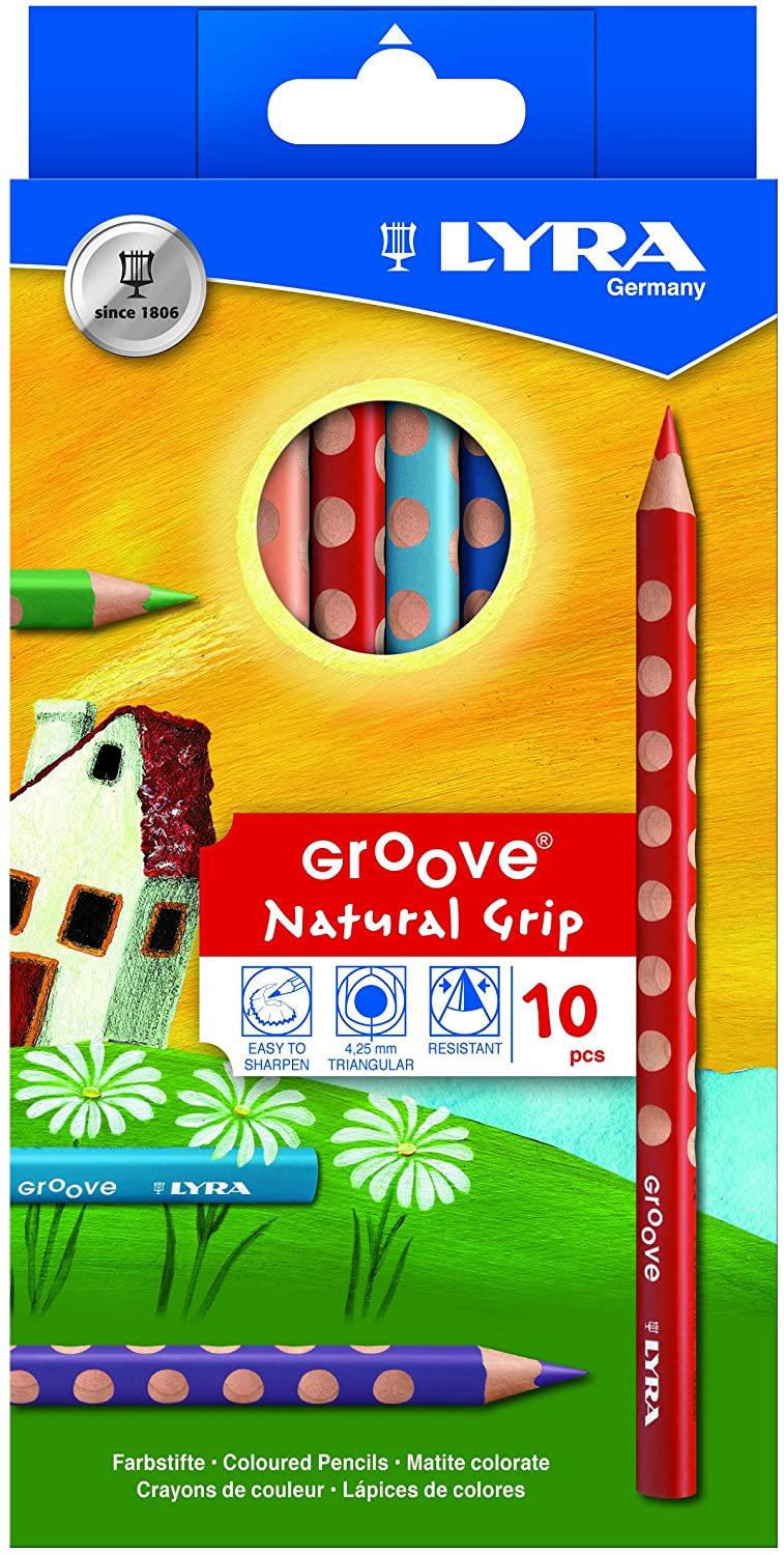 Lyra Groove Coloured Pencils - 10 pencils - My Playroom 