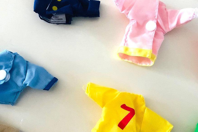 Goki Wooden Flexible Dress Up Doll - Birte & Ben 3yrs+ - My Playroom 