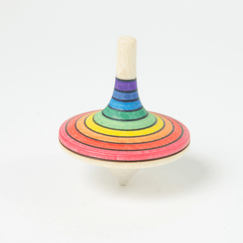 Mader Large Rallye Spinning Top Rainbow 3yrs+ - My Playroom 