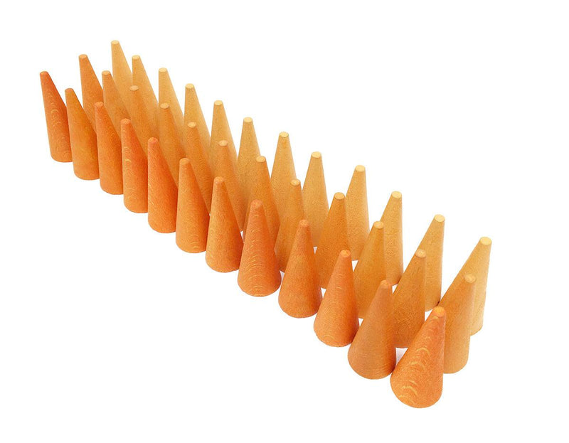 Grapat Mandala Orange Cones 36 Piece 3yrs+ - My Playroom 