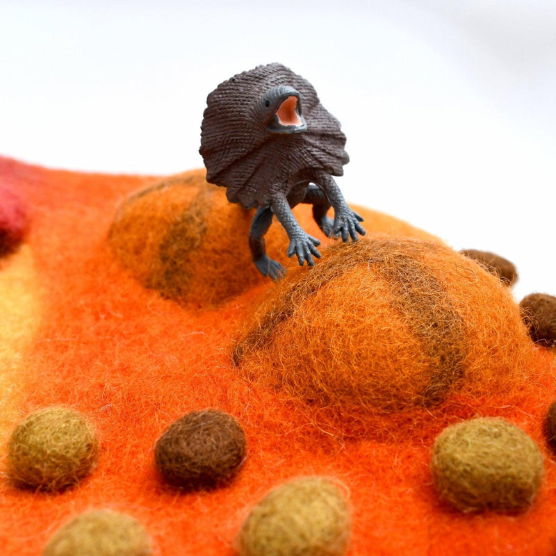 Tara Treasures Felt Australian Outback Earth Play Mat Playscape 35cm - My Playroom 